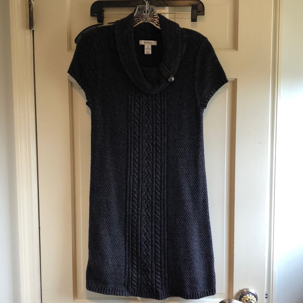 Style & Co Sweater Dress Sz M